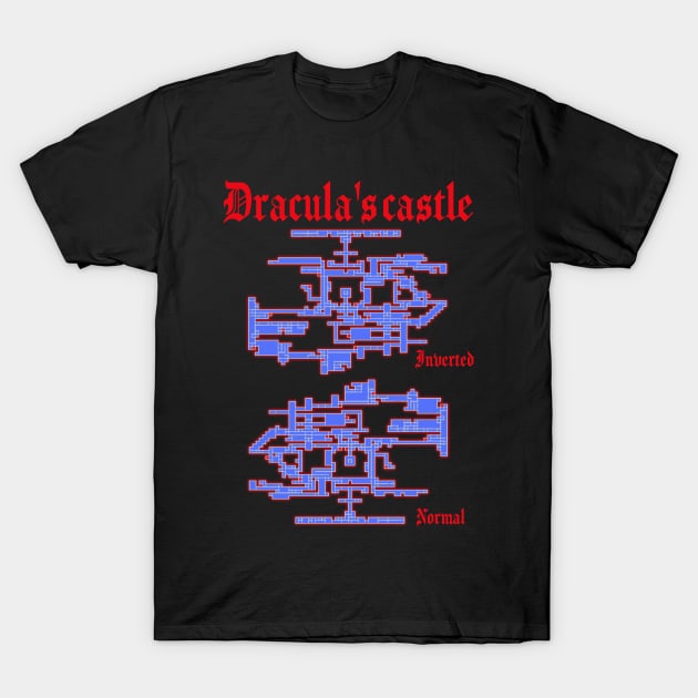 Dracula's Castle T-Shirt by dankdesigns